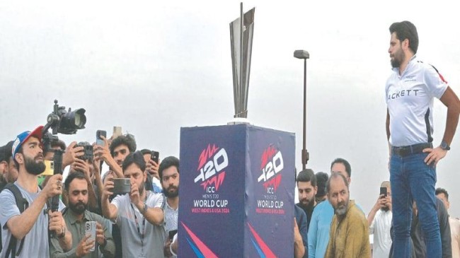 icc t20 wc 2024 trophy tour