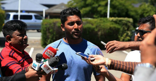 imrul talking to media