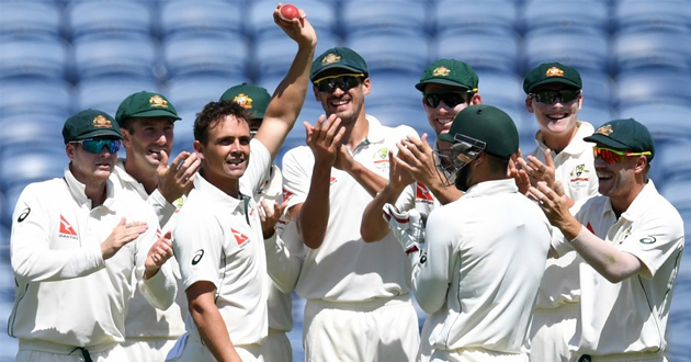 ind aus pune test