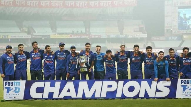 india team won the series