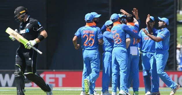india win against newzeland 3