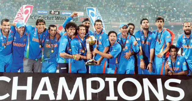 india world cup win 2011 team