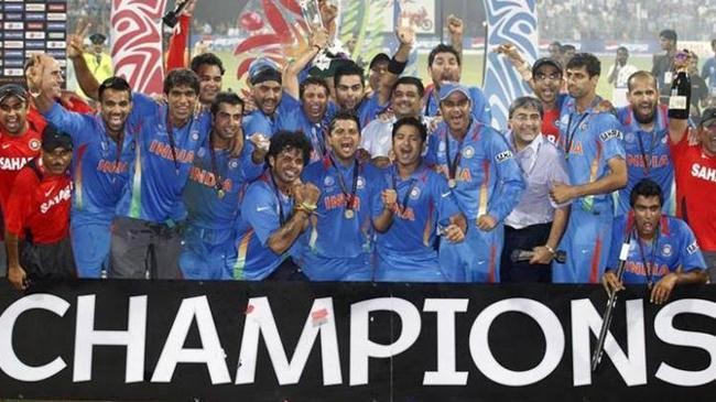 india world cup win 2011