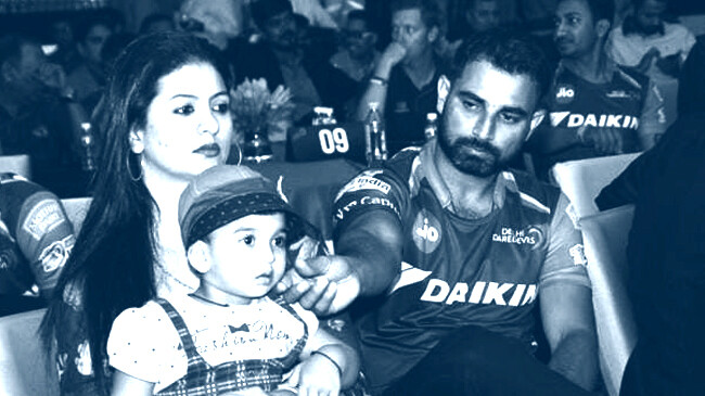 shami and his ex wife