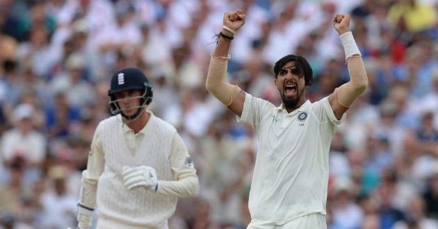 ishant sharma takes five wickets