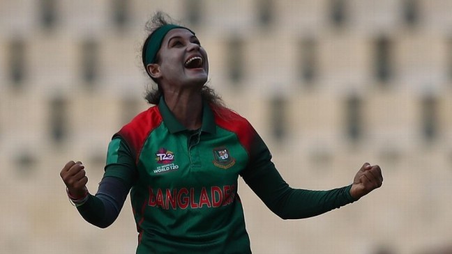 jahanara celebrates a wicket