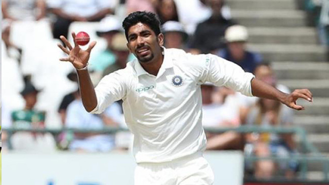 jasprit bumrah test ball