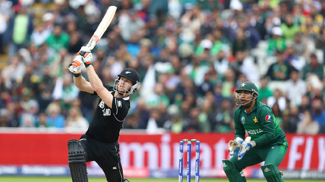 jimmy neesham smashes a six