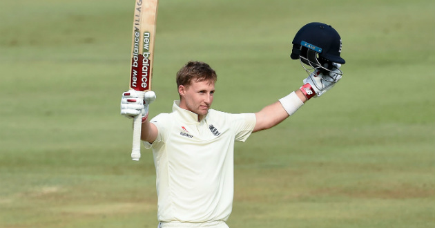 joe root celebrates test hundred