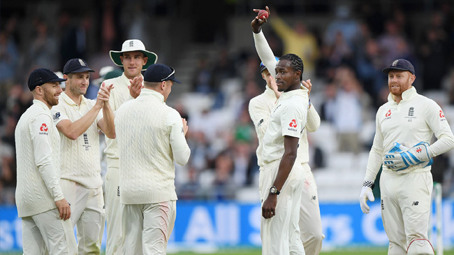 jofra archer test five wicket