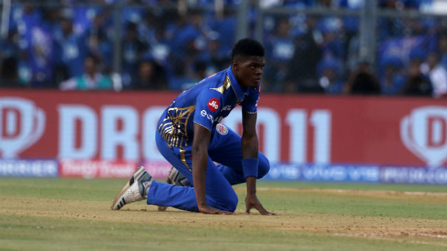 joseph conceded 53 runs in his three overs in ipl last match for mumbai inidans