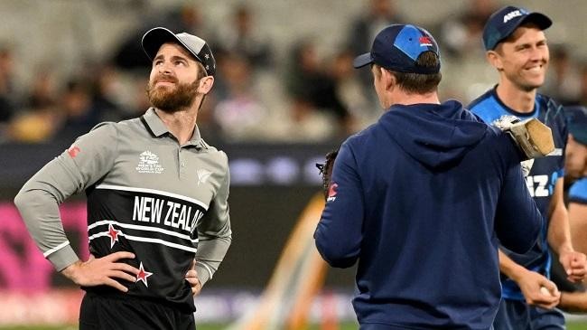kane williamson looks up at the skies