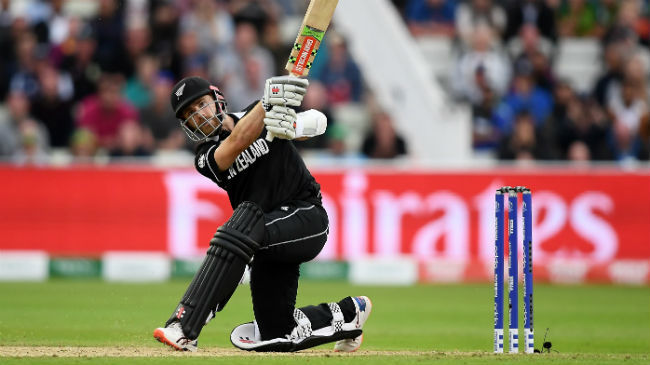 kane williamson plays a shot