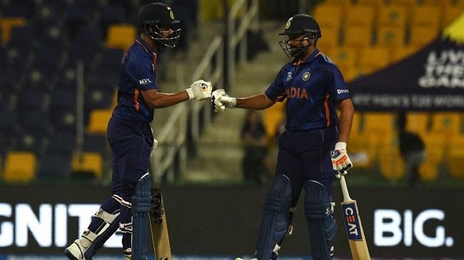 kl rahul and rohit sharma gave india a rapid start