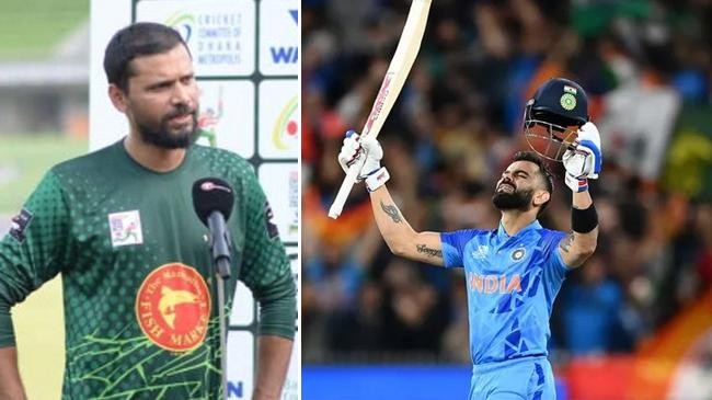 kohli and mashrafe