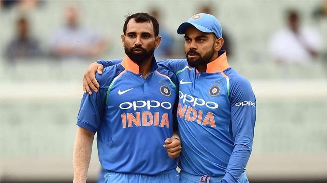 kohli and shami