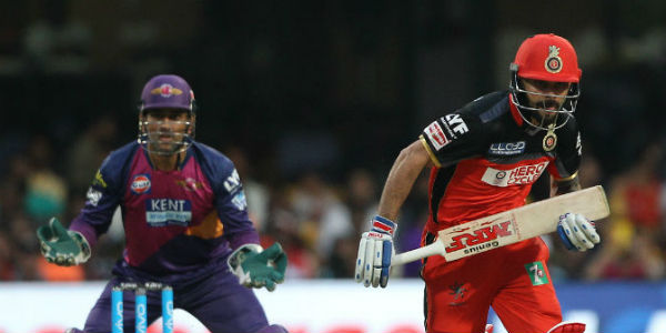 kohli hit a ton while bengalore beat pune