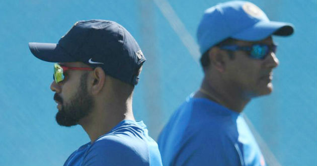kohli kuble angry