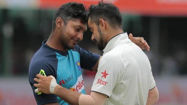 kumar sangakkara and virat kohli