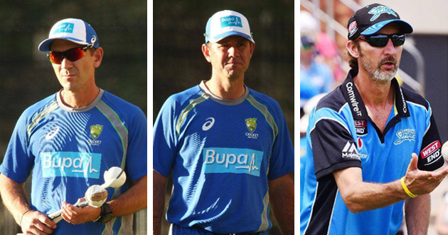 langer ponting gillespie who will be the coach