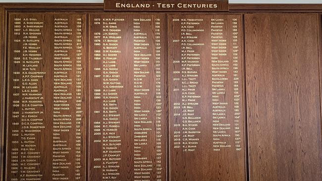 lords honours board