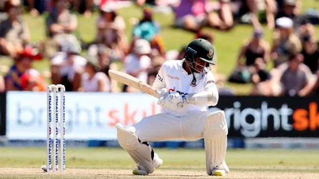 mahmudul hasan joy celebrates his half century new zealand vs bangladesh 1st test mount maunganui day 2 january 2 2022 1