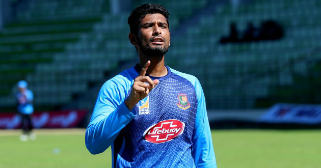 mahmudullah will lead bangladesh in first test in sylhet