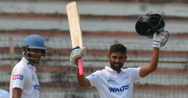 marshal ayub hits his 16th ton of first class cricket