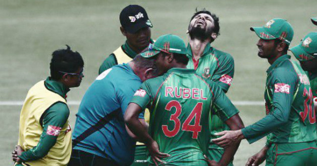 mashrafe hand injury