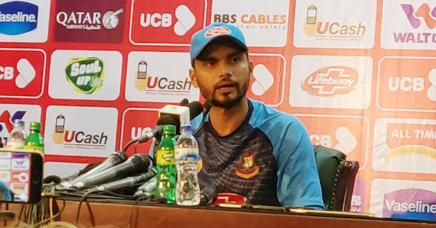 mashrafe press 1st odi