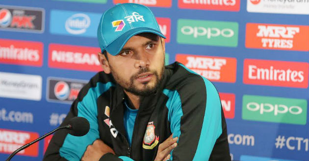 mashrafe press conference