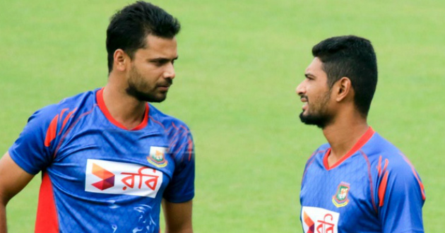 mashrafe relying on mahmudullah as captain