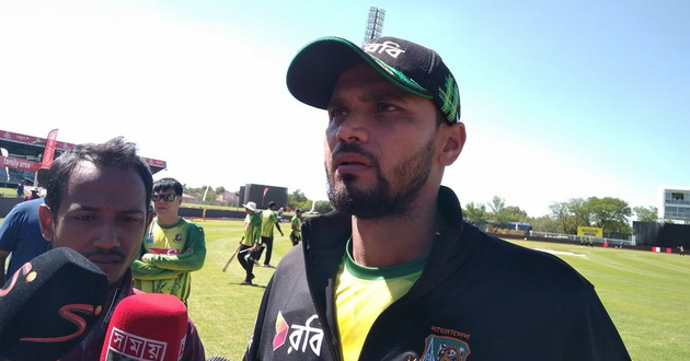 mashrafe talking before first odi against south africa