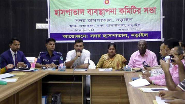 mashrafe visited the hospital