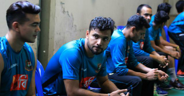 mashrafe while preparation for australia