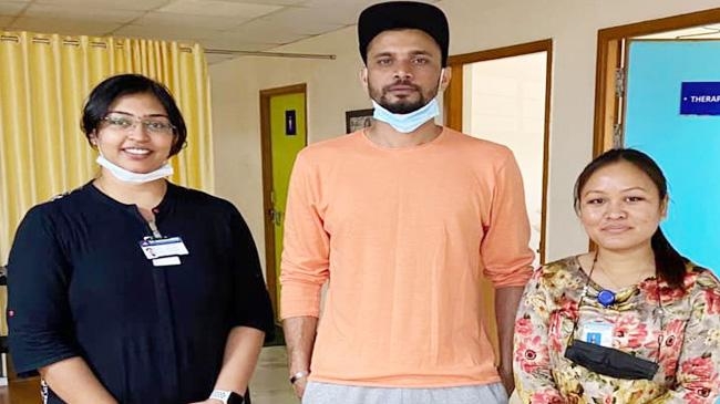 mashrafee with doctor