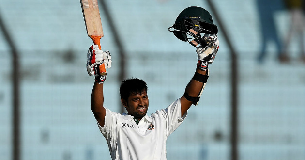 mazid celebrating his ton against england