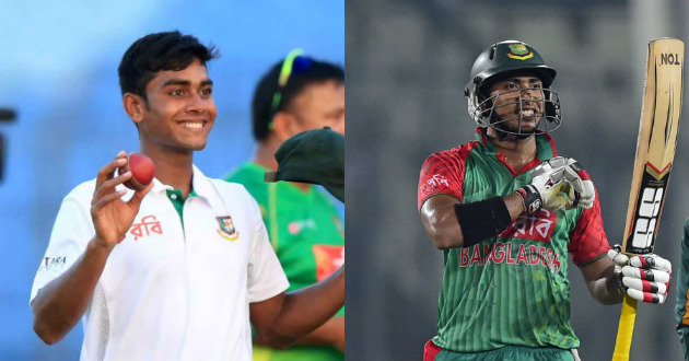 mehedi hasan miraz with soumya sarkar