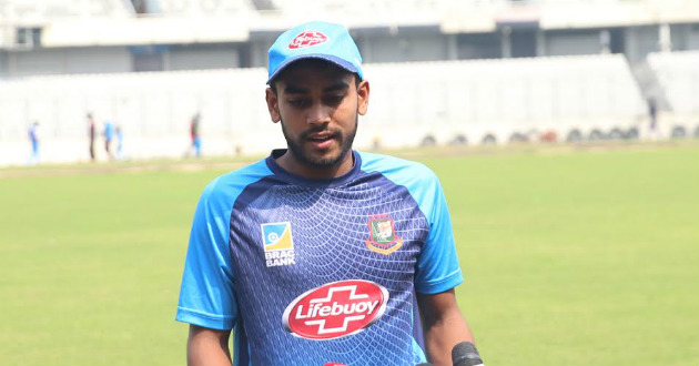 mehidy hasan miraz while talking to media on wednesday