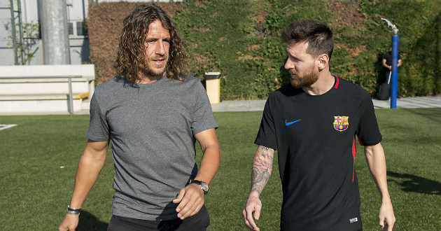 messi puyol