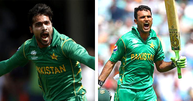 mohammad amir and fakhar zaman