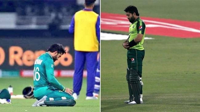 mohammad rizwan is prayering