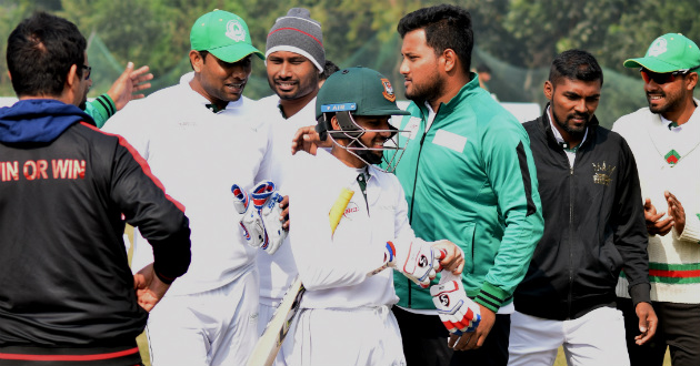 mominul after hitting 258 in bcl 2018