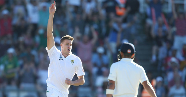 morne morkel celebrating a wicket