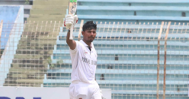 mosaddek hossain hits his tenth ton