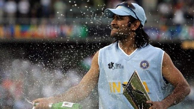 ms dhoni celebrations 2007