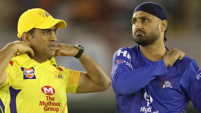 ms dhoni harbhajan singh