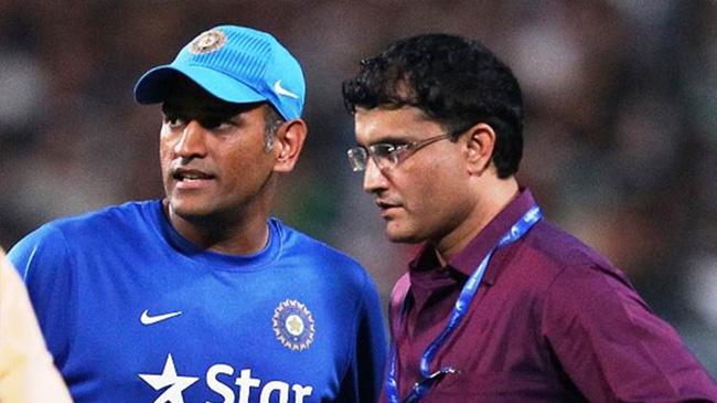 ms dhoni sourav ganguly