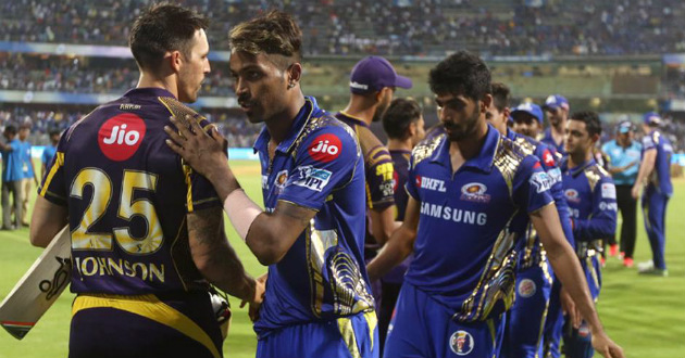 mumbai indians beats kolkata by 13 runs