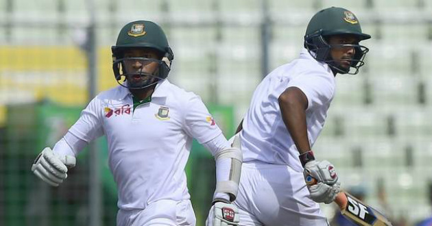 mushfiq and mahmudullah riyad in test